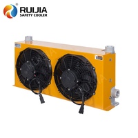 Radiador de Placas Aletadas para Grupo Electrógeno, Enfriador de Aceite Hidráulico de 100L, Intercambiador de Calor de Aire de Aluminio, Condensador de Aire Acondicionado
