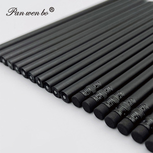 Panwenbo Tùy Chỉnh 2B HB Chì Học Sinh Trường Bút Chì Màu Đen Bút Chì Tiêu Chuẩn Bút Chì Cho Các Văn Bản Và Vẽ Gỗ Màu Đen Nhựa - Product Image 4