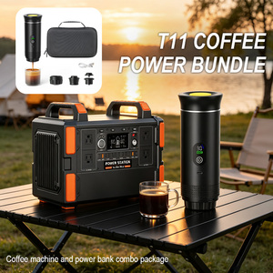 Stazione di Alimentazione Portatile al Litio 1200W T11 con Macchina per Caffè per Van Life <span class=keywords><strong>e</strong></span> Colazione all'Aperto - Product Image 1