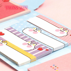 Rosa colori di un set di appiccicoso gioco della palla cute animals sticky note rotolo più poco costoso del mouse appiccicoso Sticky1613 - Product Image 5