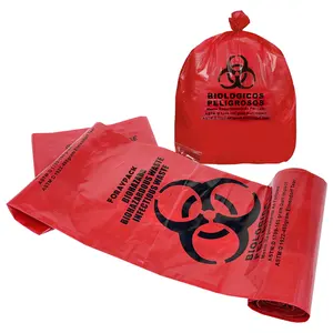 Medical Action Infectious Waste Bag Red 3 Gallon Heavy Hospital Grade Biohazard Waste Disposal Bags No Leaks No Bursts