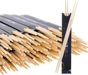 Baguettes jetables en bambou, emballage personnalisé, 9,5 pouces, pour fondue chinoise, <span class=keywords><strong>cuisine</strong></span> asiatique, design à double pointe, baguettes en bambou pour sushi - Product Image 4