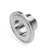 Férula Tri-Clamp de Acero Inoxidable SS304 SS316L, Tamaños de 1/4 a 20 Pulgadas, Disponibilidad Inmediata, Estándar ISO DIN 3-A, Material C22 2205