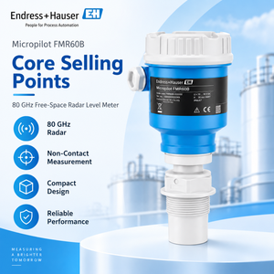 Endress+Hauser FMR60B PVDF เรดาร์วัดระดับแบบไม่สัมผัส ความแม่นยำ 5 มม. ระยะวัด 50 ม. สำหรับถังเก็บของเหลวข้นหนืด รองรับ HART - Product Image 5