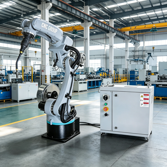 Programming-Free Intelligent Welding Workstation with Robotic Arm / 6-Axis Welding Robot / Shipbuilding / Steel Structures