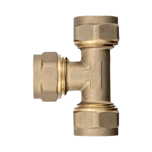 Tmok 16mm 20mm 25mm pex AL pex Brass vít phù hợp kết nối nén bằng t Tee - Product Image 5