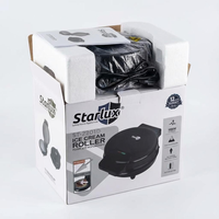 Gaufrier de qualité supérieure 1,2 kg, machine à cornets de crème glacée avec arrêt automatique et LED pour restaurant, usage commercial et domestique