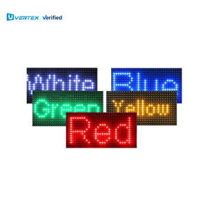 ราคาถูก P10โมดูล LED เดี่ยวกลางแจ้ง32x16ซม. หน้าจอแสดงผล LED P10สีแดงสีเขียวสีน้ำเงินสีเหลืองสีขาวสำหรับคำโฆษณา - Product Image 1