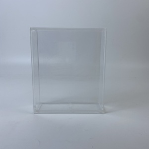 Vente en gros de boîtes de présentation en acrylique avec couvercle magnétique résistant aux UV, protecteur holographique personnalisé pour collection de jeux vidéo - Product Image 6