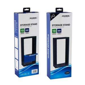 SYYTECH – support de stockage Vertical multi-fonctionnel 18 en 1 pour carte de disque <span class=keywords><strong>CD</strong></span> de jeu pour PS4 Slim Pro <span class=keywords><strong>PlayStation</strong></span> <span class=keywords><strong>4</strong></span> accessoires de jeu - Product Image 6