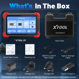 Stock USA XTOOL D7 Mise à jour 2026 Outil de diagnostic intelligent IA <span class=keywords><strong>Scanner</strong></span> ECU Automobile Multimarques Machine de diagnostic automobile 36+ fonctions de réinitialisation - Product Image 6
