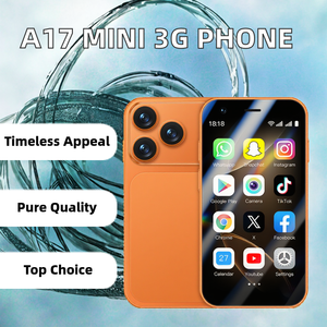 Mini Smartphone A17 Ultracompacto, Octa Core, Android 8.1, 2+16GB de Almacenamiento, Pantalla LCD de 3.0 Pulgadas, 90Hz, Doble SIM, 13MP, en Inglés - Product Image 2