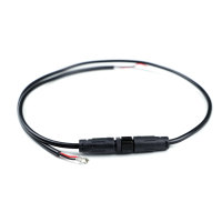2pin 3pin 4pin 5pin 6pin IP67 M12 M16 câble étanche UL2464 14 16 18 24AWG pour lumière led