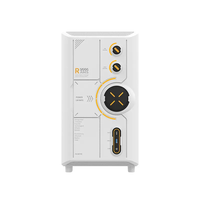 New Design Computer Case M-ATX PC Case with Fan Speed and ARGB Control Button