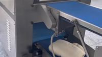 Presse à pâte automatique pour boulangerie, laminoir combiné, neuf ou d'occasion, avec des machines de transformation alimentaire clés, hachoir à viande et stérilisateur