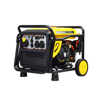 Générateur inverseur essence AC-DC-AC 4 temps de type ouvert TAVAS H4500ID 220V 4kW 5kVA 50Hz avec carburateur, compatible parallèle