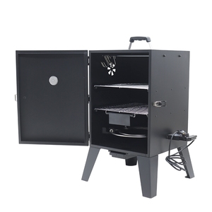 Xách tay vuông hai lớp Điện Nướng người hút thuốc điện hút thuốc <span class=keywords><strong>BBQ</strong></span> nướng với kiểm soát nhiệt độ - Product Image 3