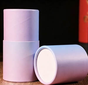 Custom Cylindrical Biodegradable Cardboard Packaging Tube with UV Coating for Tea, Loose Powder, Mascara,Essential Oil Container - Product Image 6