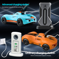 Supercar RC à double pulvérisation, contrôle gestuel par montre, télécommande 2.4G, lumières LED dynamiques, cascades de drift pour cadeau garçon