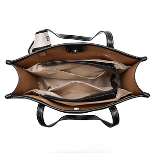 2022 nouveau sac à main <span class=keywords><strong>noir</strong></span> <span class=keywords><strong>et</strong></span> <span class=keywords><strong>blanc</strong></span> pour femmes sac à main pour femmes Premium sac à main simple sac à épaule pour femmes sac - Product Image 6