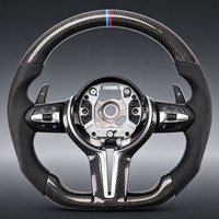 Volant de direction personnalisé en carbone pour BMW X5 M6 F07 F15 F20 F30 F32 F95 F96 E89 E90 X6m