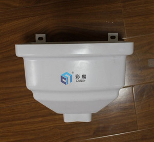 Système de <span class=keywords><strong>gouttière</strong></span> en <span class=keywords><strong>PVC</strong></span> blanc, noir, marron de 5,2 pouces et 7 pouces, étanche, pour drainage des toits de maison - Product Image 6
