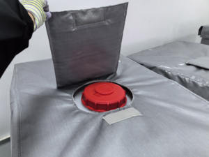 Couverture chauffante industrielle haute température pour tambour et baril IBC 1000L 1250 litres - Product Image 6