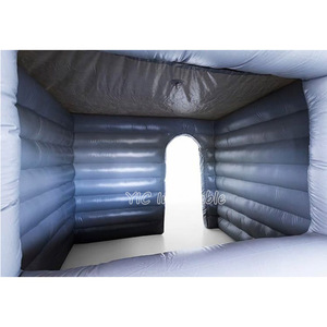 Camión de comida inflable al aire libre para niños, casa de rebote, barra de batidos, parrilla de barbacoa y tema de globos para alquiler de fiestas de cumpleaños - Product Image 5