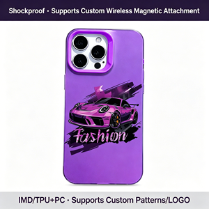 Custodia in TPU opaco alla moda con motivo auto sportiva <span class=keywords><strong>viola</strong></span> Cyberpunk, <span class=keywords><strong>cover</strong></span> antiurto per <span class=keywords><strong>iPhone</strong></span> 17 16 15 14 13 <span class=keywords><strong>Pro</strong></span> Max - Product Image 4