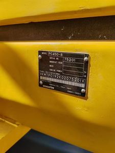 เครื่องจักรและอุปกรณ์ก่อสร้างใช้แล้วรถขุดใช้ pc450 Komatsu - Product Image 6