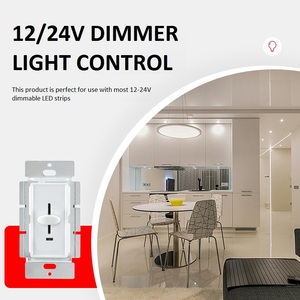 Trượt Dimmer tường chuyển đổi <span class=keywords><strong>12</strong></span> <span class=keywords><strong>Volt</strong></span> Dimmer kiểm soát với chỉ số ánh sáng - Product Image 4
