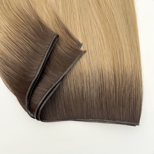 Extensiones de Cabello Ruikang para Genius Weft, Cabello Europeo Virgen, Técnica de Doble Trama, Cabello Humano de Alta Calidad - Product Image 2