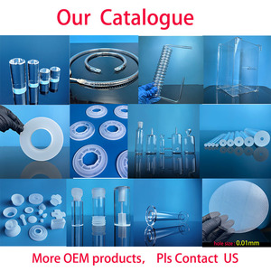 Sản phẩm thủy tinh cao cấp tùy chỉnh, chai thạch anh độ tinh khiết cao, đồ thủy tinh thạch anh đa dạng tùy chỉnh - Product Image 4