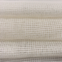 Voile Teinté Minimaliste à Faible Densité Ignifuge pour Rideaux de Maison et d'Hôtel