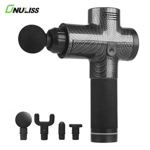 Pistol pijat elektrik, pemanas listrik Sentuh 20 kecepatan jaringan dalam getaran perkusi otot - Product Image 6