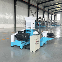 Machine à fabriquer des granulés de pêche à prix de gros, meilleure machine à granulés d'aliments pour poissons flottants, prix de la machine à granulés d'aliments pour poissons et crevettes flottants