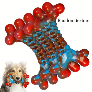 4 pezzi di masticatori aggressivi transfrontalieri giocattoli da masticare per cani giocattoli duri per cani - Product Image 4