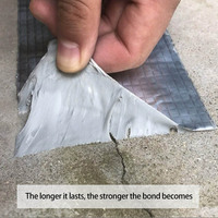 Çin Üreticisi Tek Taraflı Bütil Yapışkan Bant Kendinden Yapışkanlı Su Geçirmez Bütil Bant Beton ve Metal Çatı Tamiri İçin