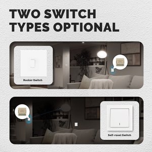 TUYA Mini 2.4G WIFI Switch Step <b>Relay</b> 2-Channel 10A <b>Smart</b> Life IP20 2200W 50/60HZ 90-250V <b>Smart</b> Home 40X40X18mm - Product Image 3