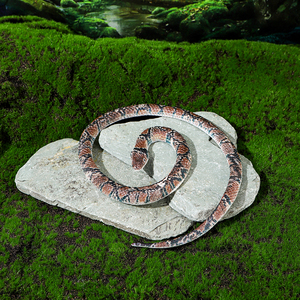 Jouet Serpent Cobra Haute Simulation en Plastique, Figurine Réaliste pour Fête et Farces - Product Image 4