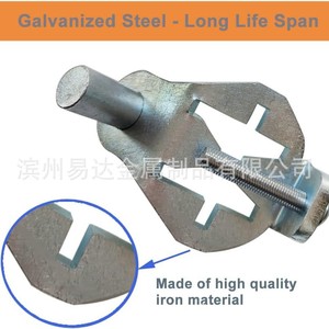 Perno de bisagra en forma de T de acero inoxidable galvanizado para accesorios de puertas y vallas - Product Image 5