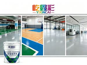 Revêtement de <span class=keywords><strong>sol</strong></span> commercial pour <span class=keywords><strong>garage</strong></span>, peinture époxy longue durée, <span class=keywords><strong>résine</strong></span> liquide pour sols en béton, application facile au rouleau ou au pinceau - Product Image 4