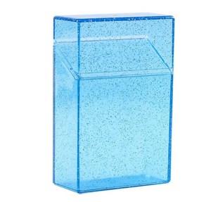 Accessori per il fumo delle ragazze portasigarette per tabacco rosa in plastica trasparente carino tascabile da donna per regalo da donna - Product Image 3