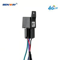 Benway BW01 Mini Rastreador GPS 2G/4G con Seguimiento en Tiempo Real, Alerta de Exceso de Velocidad y Geocerca para Motocicleta