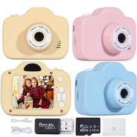 Hete Aanbieding Goedkope Mini Digitale Kindercamera Lenzen Creatieve Oplaadbare Digitale Camera voor Kinderen