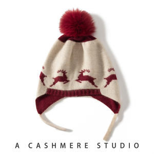 Automne hiver enfants dinosaure tricoté <span class=keywords><strong>oreille</strong></span> rabat chapeau gant ensemble pompon bonnet écharpe <span class=keywords><strong>cache</strong></span>-cou dessin animé conception pour bébés - Product Image 2