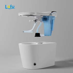 Nuevo diseño temperatura del agua activada por movimiento temperatura del asiento ajustable automático ergonómico baño inodoro inteligente - Product Image 3