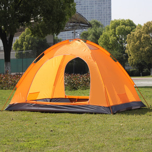 Tente portable quatre saisons à double couche imperméable avec ouverture automatique rapide pour 3-4 personnes, camping en montagne en plein air - Product Image 3
