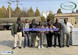 خزانات مياه عالية الجودة بسعة 1000-200000 لتر مصنوعة من الألياف الزجاجية المقواة بالبلاستيك، ملحومة ومضغوطة بالحرارة، معتمدة بشهادة الأيزو 9001، بعمر افتراضي يزيد عن 25 عامًا - Product Image 5