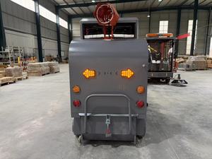 Nueva barredora aspiradora eléctrica autopropulsada para limpieza de calles con batería de 48V y motor de 1500W - Product Image 3